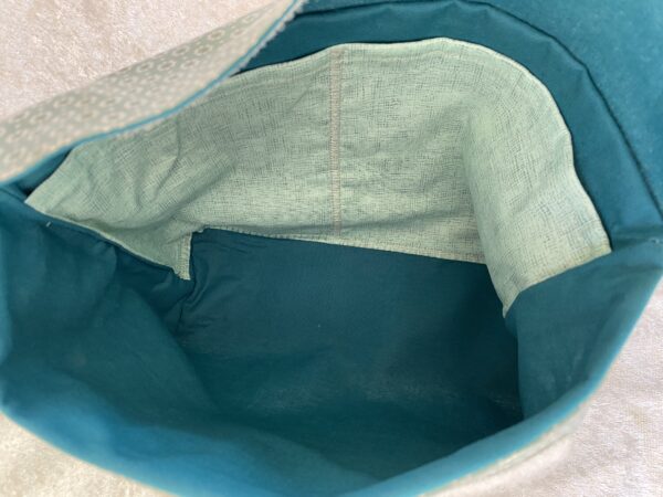 Rollstuhl -/ Campingtasche aus Wachstuch – Bild 3