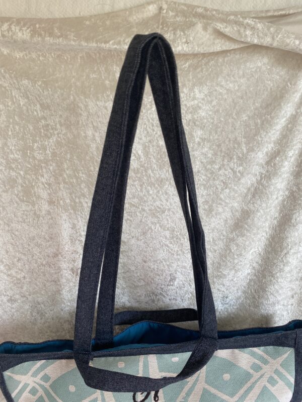 Jeanstasche mit Baumwollpaneele Anker – Bild 2